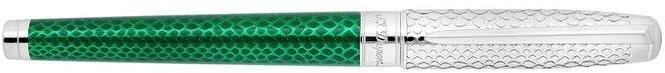 S.T.Dupont  Snake Skin Collection - ST Dupont WI LD Eternity Snake Skin Green Rollerball